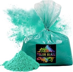 Color Blaze – 5lbs Teal Color Powder – Holi Festivals Color War Backyard Party