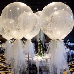 TILCO BALLOONS | 72 Inch Giant XL Balloons Transparent | Extra Large Jumbo Pa…