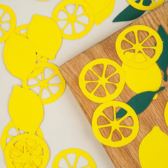 200Pcs Lemon Confetti – Lemonade Party Table Decor, Baby Shower & Bachelorette P