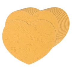 100 Pcs Heart Cutouts, 4 x 3.2 Inch Cut-Outs Paper Heart Shaped Die Cut Paper…