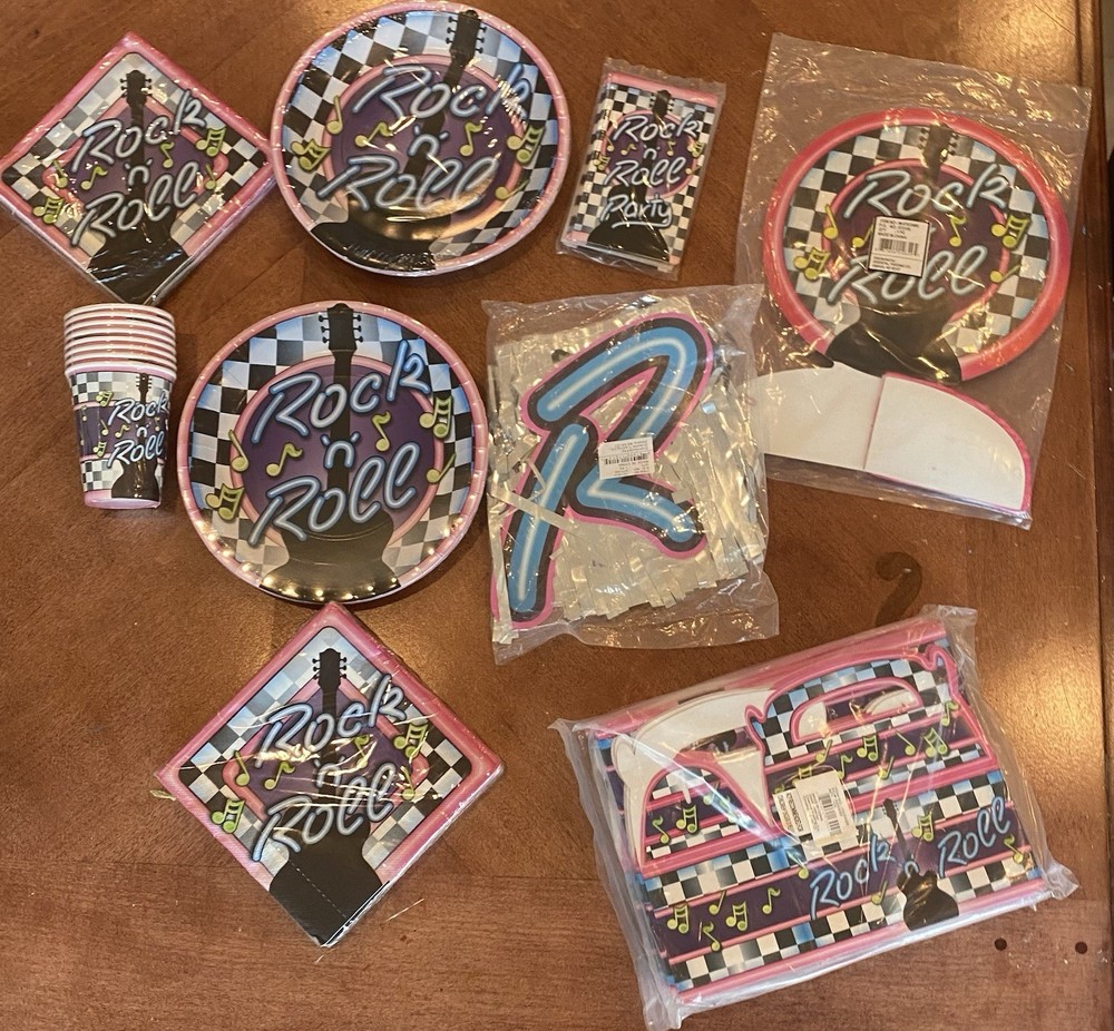 Rock And Roll Party Supplies From Oriental Trading