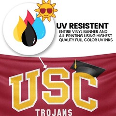 Official USC Trojans & Specialty Schools Vinyl Banner