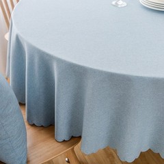 Jeloris Round Waterproof Tablecloth Spill & Stain Resistant – All Sizes
