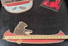 Party Decorations Supplies Lot Bear Outdoor Wildlife Lodge 2 Signs 3 Banners Hat