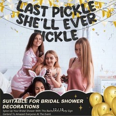 1Set,DIY String Funny Bachelor Banner Naughty » Last Pickle Shell Ever Tickle»