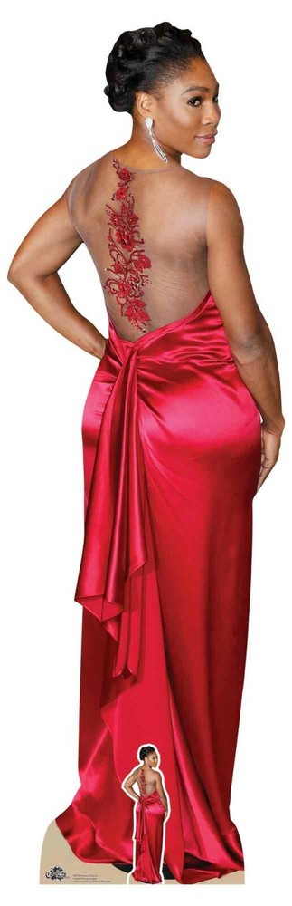 Serena Williams Red Dress Lifesize and Mini Cardboard Cutout / Standee – Tennis