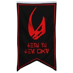 MUDHORN SIGNET FLAG BANNER MANDALORIAN FLAG BANNER MAN CAVE BED ROOM HOME OFFICE