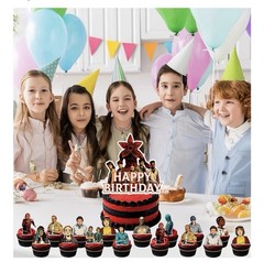 50 Piece Stranger Things Themed Birthday Party Decorations ❗️ New