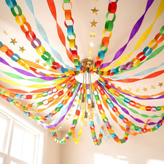 Pastel Party Decorations 492Ft Pastel Crepe Streamers 600 Sheet Paper Strips Cha