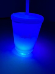 Color Changing LED Light Up Short Tumbler Cup with Lid & Straw BUY AND SAVE!!!$$