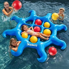 Pool Toys Game Set – Giant Inflatable Tic Tac Toe Pool Games for Adults ，Fun …