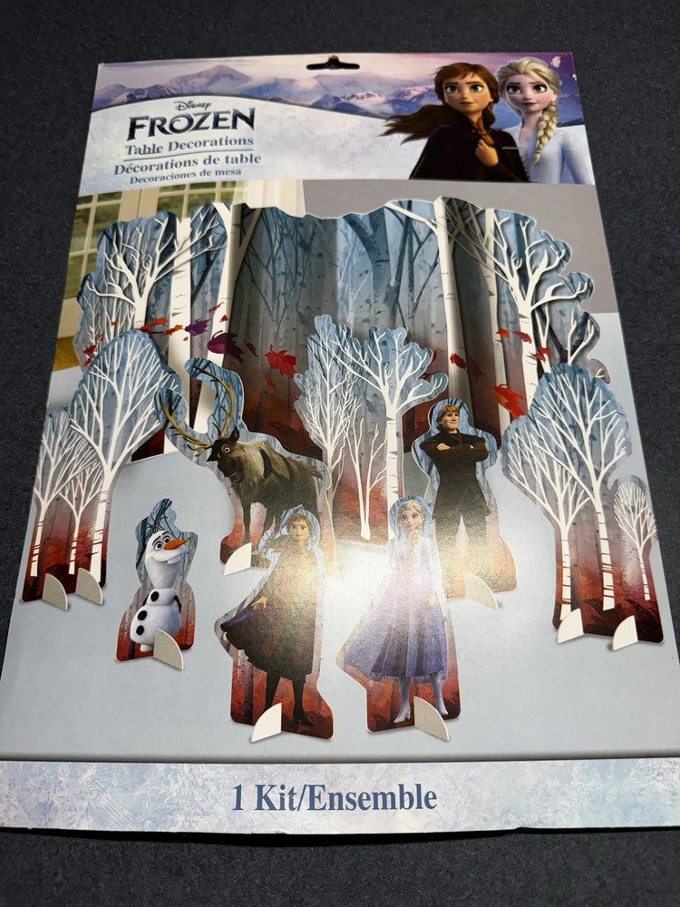 Frozen Disney Table Decorations Elsa Anna Olaf Birthday Party Decor