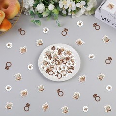 200 PCS Storybook Bridal Shower Confetti Book Theme Table Decor Engagement
