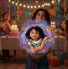 Disney Encanto Mirabel 33″ Microfoil Party Balloon Multicolor Ages 3+ Lot Of 2