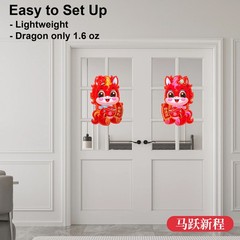 2025 Chinese New Year Decorations 42Pcs Ornament For Spring Festival Party Decor