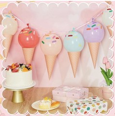 Ice Cream Party Decorations DIY Supplies – A0214