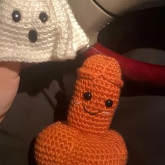 Halloween Crochet Set Ghost Pumpkin Ghost Handmade Crochet Stuffed Toy Festival