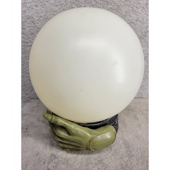 LED Witch Crystal Ball Orb Halloween Prop with Sound & Lights Fortune Teller