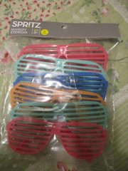 Target Spritz Novelty Eye Wear Party Sunglasses Birthdays 4 packs 20 Pair!!!!