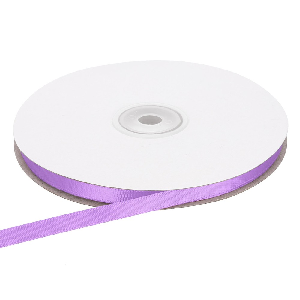 1/4 Inches x 50 Yards Satin Ribbon Roll Gift Wrapping Ribbon, Light Purple