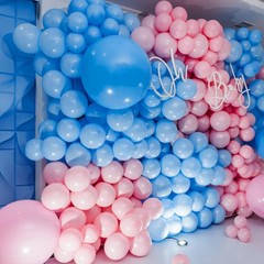 134Pcs Light Blue Balloons Different Sizes 5 10 12 18 Inch Light Blue Balloon…