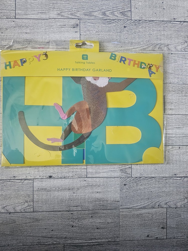11.5 Feet Happy Birthday Banner, By Talking Tables. Perfect For Any Party