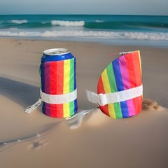 Rainbow Drink Sleeve – Celebrate Pride Month! New