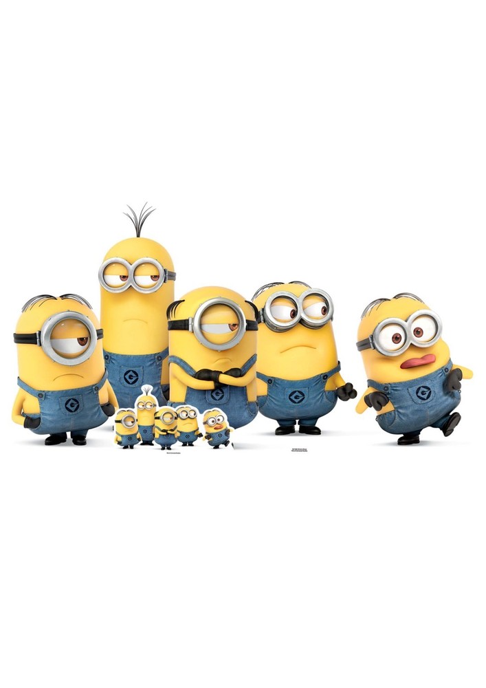 Minions Despicable Me Life Sized Party Cutout Standing Decorations