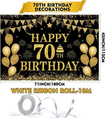70th Birthday Decorations for 70th Birthday Party for Folks born in 1956 Boomer
