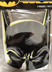 NEW DC Comics BATMAN Paper Birthday Party Masks 8ct Pack