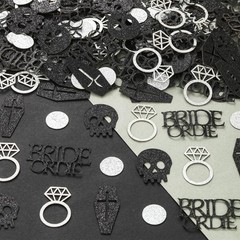 200pcs Bride Or Die Confetti Bachelorette Party Decorations for Women Girls, …