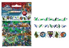 Jurassic World Award Ribbon & Confetti, Dino Hybrid Birthday Party Supplies Lot