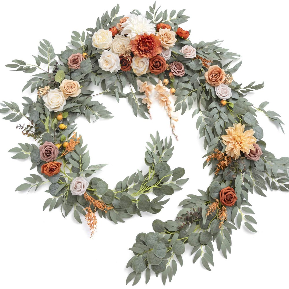 Ling’S Moment Lings Moment Fall 9Ft Flower Garland For – Flowers
