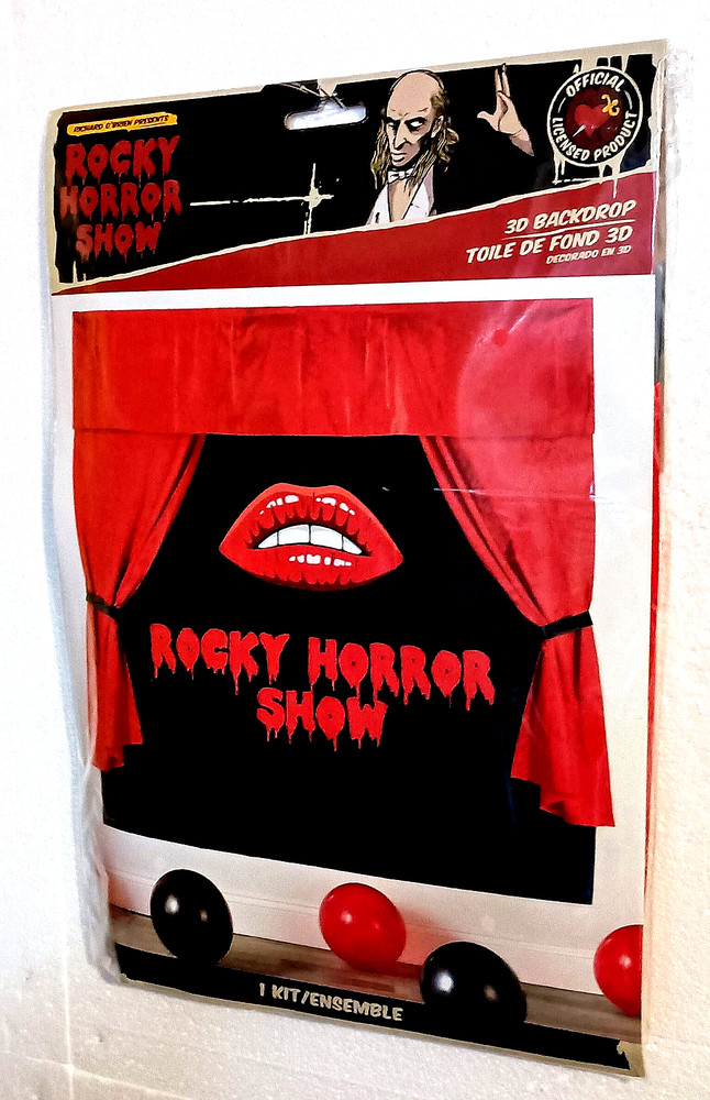 Rocky Horror Show Party 3D Photo Backdrop Background New NOS Sealed 2024