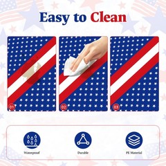 3 Pcs 4th of July Decorations,250th Anniversary USA Patriotic