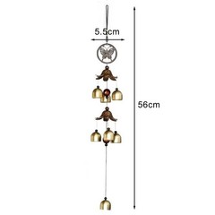 Butterfly Wind Chime Style for Garden Porch Tree Hanging Decor