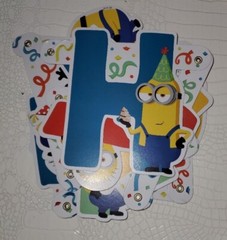 UNIVERSAL STUDIOS DESPICABLE ME MINIONS BIRTHDAY PARTY BUNDLE