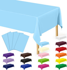 2 PCS Graduation Decorations 2026, 108″ X 54″ Blue Graduation Tablecloth, Dispos