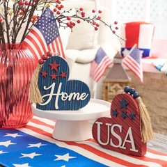 4th of July Decorations, 2 Pcs Large, 250th Anniversary USA Patriotic