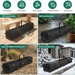 67-Inch Umbrella Storage Bag Waterproof 210D Fabric with and Side Handles