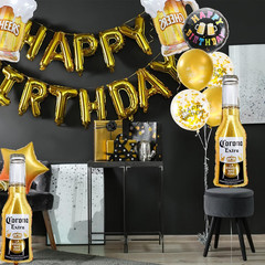 12Pcs Corona Beer Mug Themed Party Supplies, Men Women Boys Girls Birthday Party