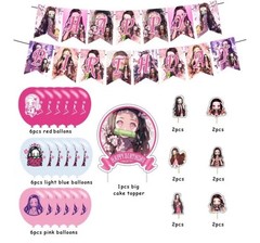 Nezuko Birthday Decorations