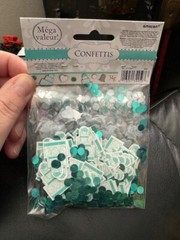 Amscan 1.2oz. Wedding Confetti Party Supply Table Decoration New!!!