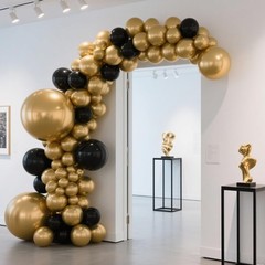CVPARTYON Gold Balloons 125 Pcs Gold Balloons Different Sizes 18 Inch 12 Inch…