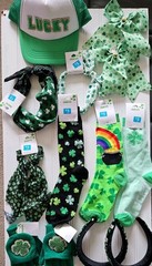 Claire’s Saint Patrick Day Party Favors Pack Decor Hat Socks 13 pieces NEW