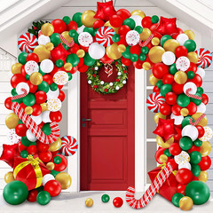 Christmas Balloon Garland Arch kit 280 Pieces Red White Green