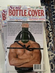 Sexy Bottle Covers ,bachelorette Party,bridal Shower,retirement Party,sexy Guy