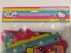 NEW 2013 Hello Kitty Happy Birthday Banner