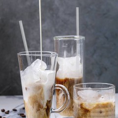 Clear Straws,200 Pcs Long Disposable Plastic Drinking Straws. (0.23»diameter…