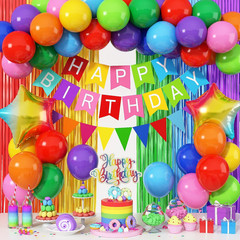 Black and Silver Birthday Decorations for Men Boys, Black White Silver Party Dec